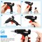 12 Pieces Mini Hot Glue Gun Crafts Hot Melt Guns Fast Preheating and Easy Squeeze Trigger for School DIY Arts Class Projects Office Home Quick Repairs (Black)